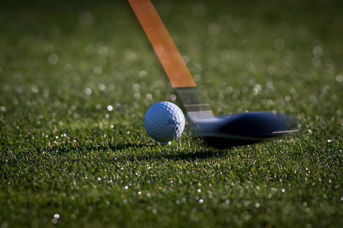 Oregon Ducks men's golf plays in the Pac-12 Championships at Eugene Country Club in Eugene, Ore. on April 22, 2019. (Ben Green/Emerald)