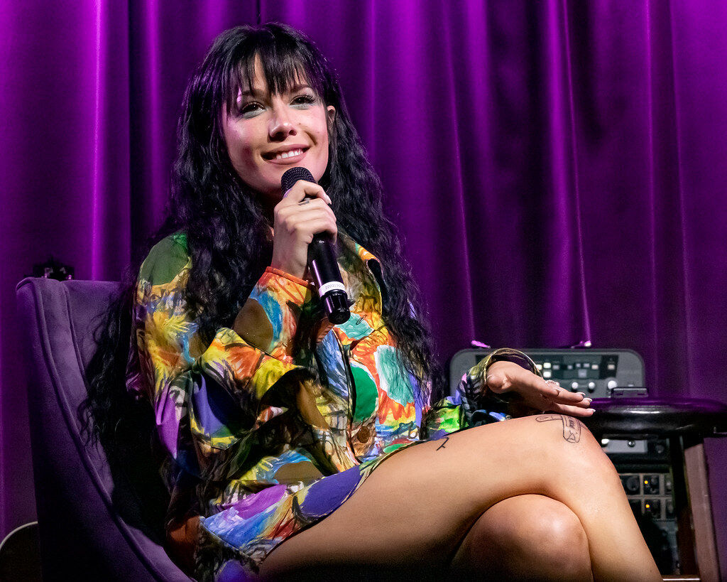 "Halsey @ Grammy Museum 09/23/2019"&#160;by&#160;jus10h&#160;is licensed under&#160;CC BY 2.0.