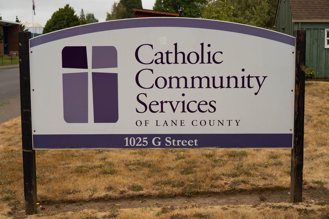 Catholic Community Services provides direct assistance with food, clothing, and housing. (Ali Watson/Emerald)