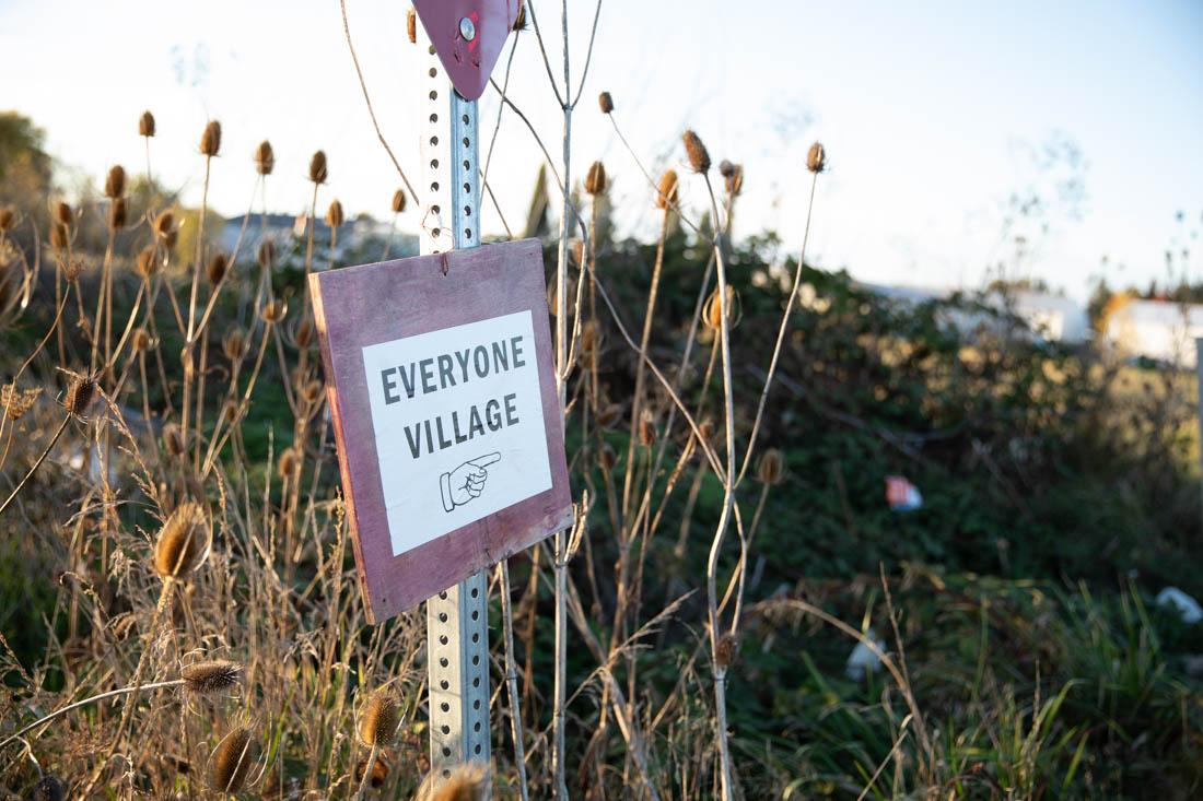 Pastor Gabe is an ambassador for the Everyone village project. Everyone Village is a new sleep shelter to be built in Eugene (Maddie Stellingwerf/Emerald).