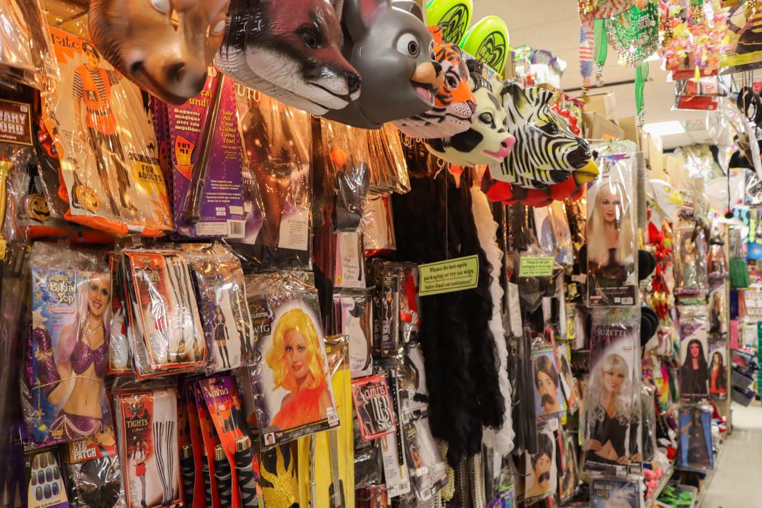 Spooky season is here as racks are filled with a variety of costumes for all ages. Local stores prepare their Halloween sections as the countdown to Halloween begins for Eugene residents. (Mary Grosswendt/Emerald)