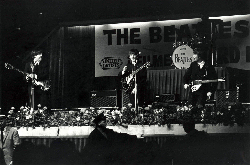 "The Beatles on stage"&#160;by&#160;azaar94&#160;is licensed under&#160;CC BY-NC 2.0.