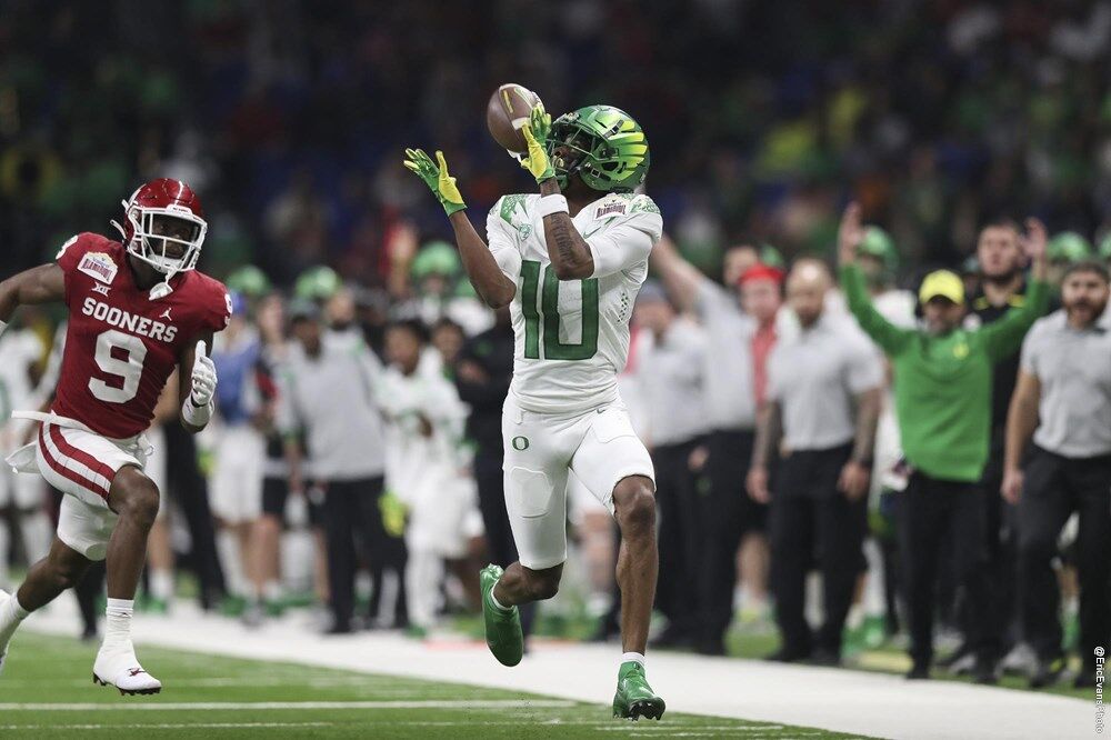 (Photo of Dont'e Thornton by Eric Evans/GoDucks.com)