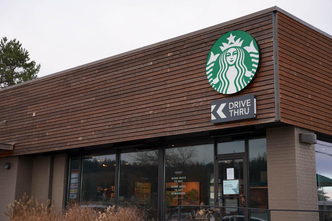 Starbucks employees in Buffalo, New York have recently gone on strike following the rapid increase of Covid-19 cases in their workplace. (Jackson Knox/Emerald)