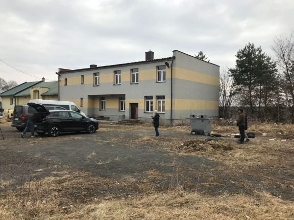 <span>After arriving in Poland to support Ukrainian refugees, Randall Blazak worked on restoring a safe house in Jaroslaw where Ukrainian refugees could stay once they crossed the border. (Photo courtesy of Randall Blazak)</span><span style="color: #d1d2d3; font-family: Slack-Lato, Slack-Fractions, appleLogo, sans-serif; font-size: 15px; font-variant-ligatures: common-ligatures; background-color: #222529;"> </span>