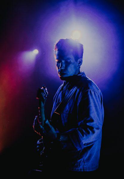 Parquet Courts stopped in Portland on their North American headline tour supporting their seventh studio album titled, “Sympathy For Life.” New York rock band Parquet Courts headlines the Crystal Ballroom in Portland, Ore., on April 25th, 2022. (Ian Enger/Emerald)