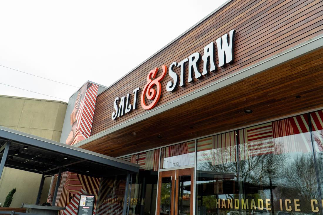 The new Salt and Straw has been the talk of the town as of late. It has been known for its long lines and unique ice cream flavors. (Ali Watson/Emerald)