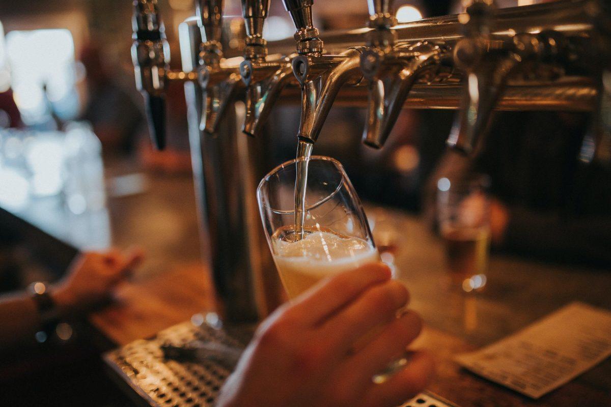 Draft beers are a popular option across Eugene. (Unsplash)