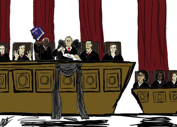 On June 24, the United States Supreme Court overturned Roe v. Wade with a 6-3 ruling. This decision leaves millions of women and people who can get pregnant extremely vulnerable as the federal right to an abortion no longer exists. It will now be up to state governments to make their own choice about abortion. A lot of states around the country will follow the Republican-led Supreme Court as its conservative leaders celebrate this ruling as it was almost entirely influenced off of religious belief. Religion has no place in our government and no right to decide the laws for those who do not even agree with their concentrated beliefs. Ultimately, this ruling completely contradicts the separation of church and state as abortion and childbirth is strictly a choice for the pregnant to make and them alone. (Antonio Morales/Emerald)