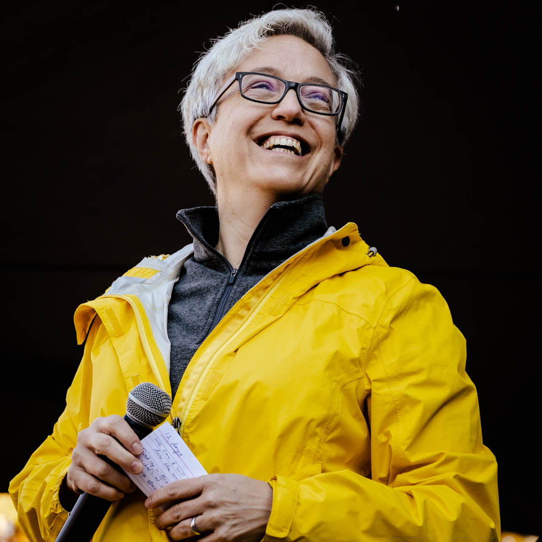 Tina Kotek at University of Oregon&#8217;s Erb Memorial Union for a rally on Thursday, Oct., 27th, 2022. (Maddie Stellingwerf/Emerald)