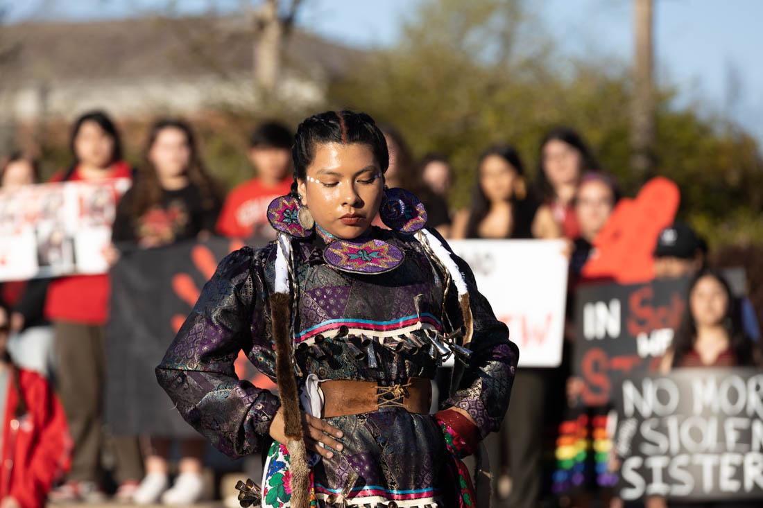 The Women's Center held their annual speak out which is a student-led event. Take Back the Night a survivor-centered event held a rally on April 27, 2023. (Kemper Flood/ Emerald).