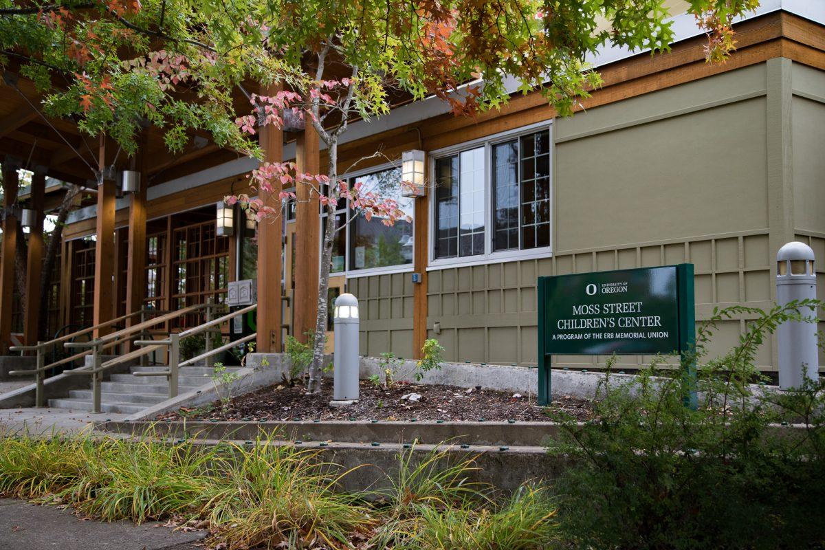 The Moss Street Children's Center is located on 1685 Moss St. in Eugene, Ore. (Sebastian Flores/Emerald)