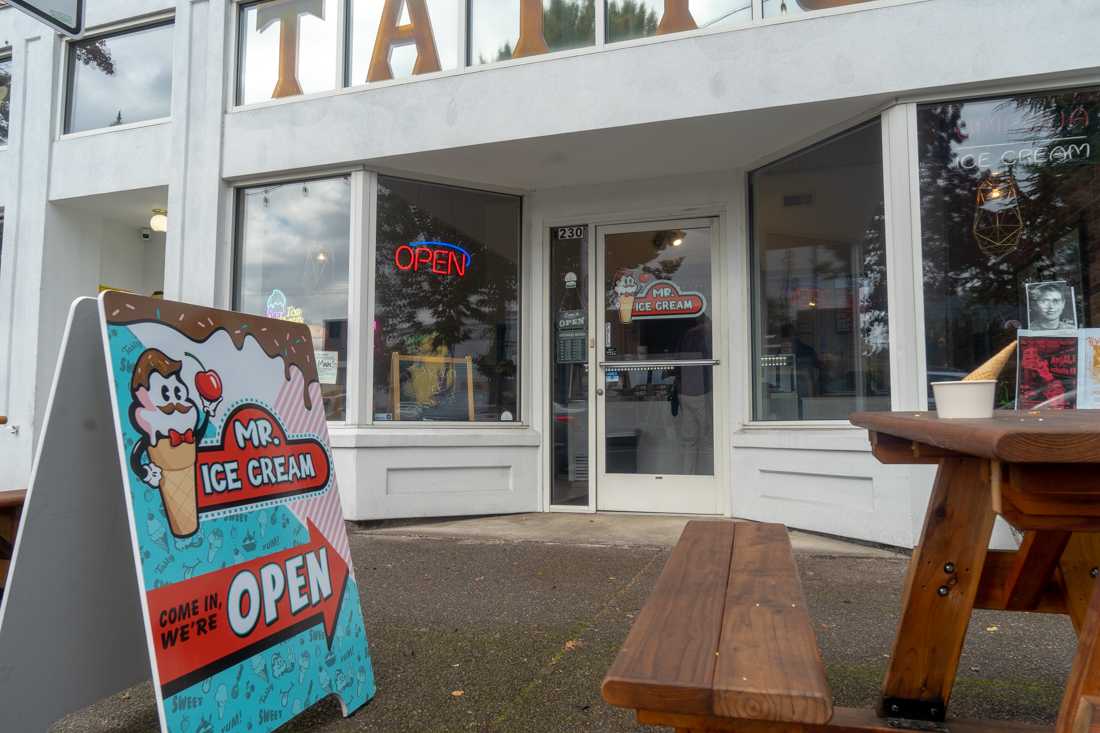 Mr. Ice Cream has been serving Umpqua ice cream to Springfield since July 2023. (Lulu Devoulin/ Emerald)