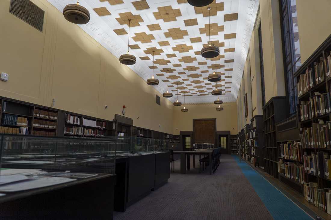 An overview of the special collections reading room (Lulu Devoulin/ Emerald)