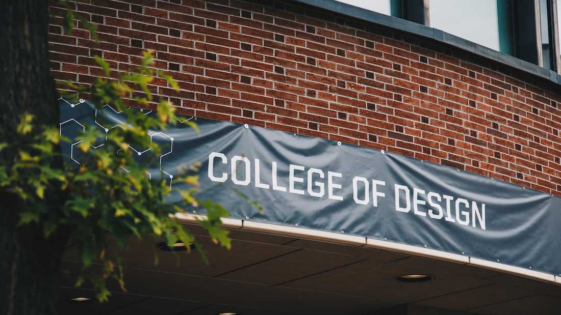 Lawrence Hall is home to the College of Design. (Sarah Northrop/Emerald)