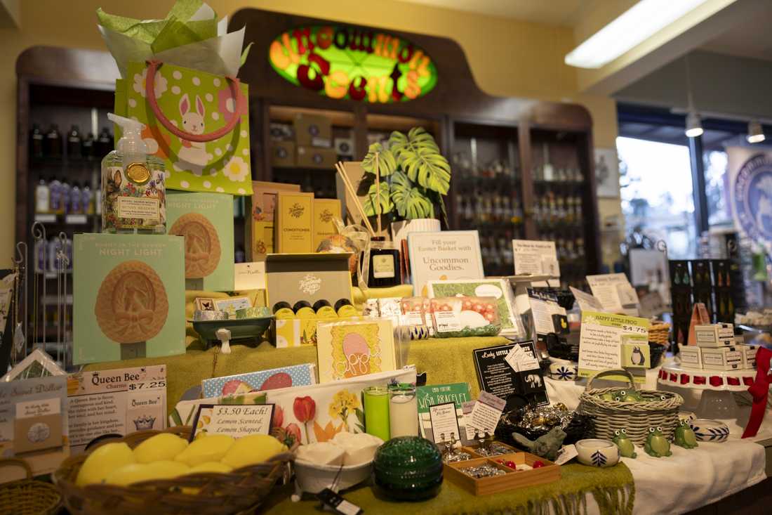 Products are seen inside of Uncommon Scents at the Meridian on March 22, 2024. (Alex Hernandez/Emerald)