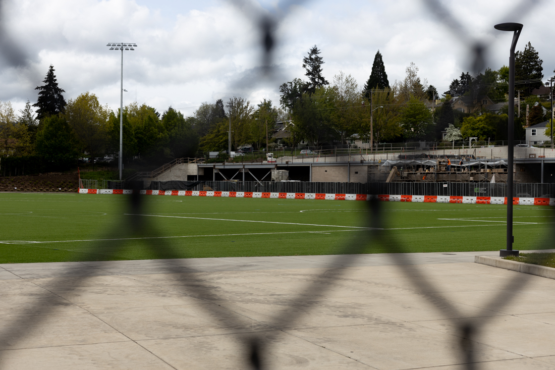 The new stadium opened in June of 2020. Civic Park hosts events, games and tournaments throughout the year. (Kemper Flood/ Emerald)