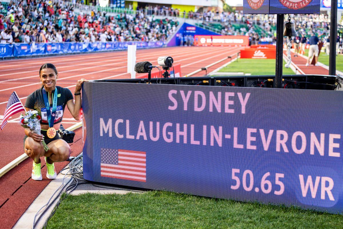 After a weeks worth of anticipation and speculation, Sydney McLaughlin sets a new world record as she looks to win gold at the Paris Summer Olympics.&#160;The most elite athletes in the country meet at Hayward Field for the 2024 Summer Olympic Trials in Eugene, Ore. on June 22, 2024. (Jonathan Suni/Emerald)