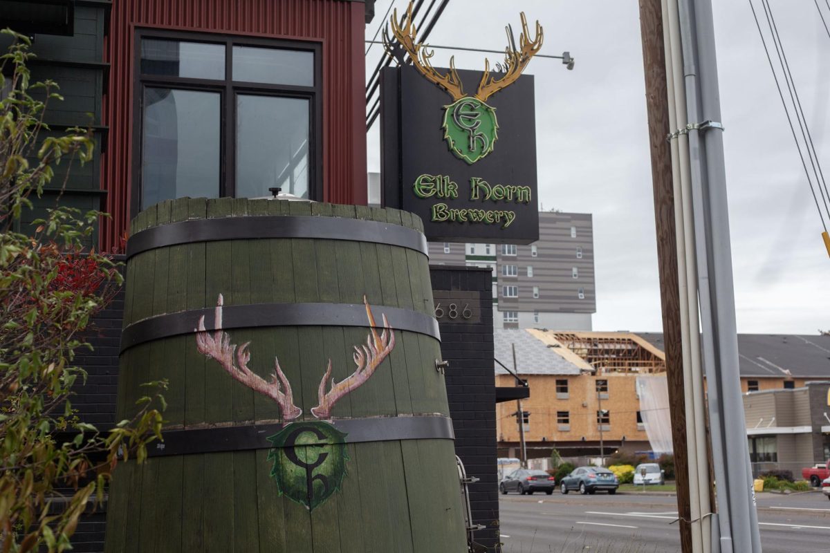 Elk Horn Brewery, although not without controversy, was a cornerstone beer destination in Eugene. (Miles Cull/Emerald)