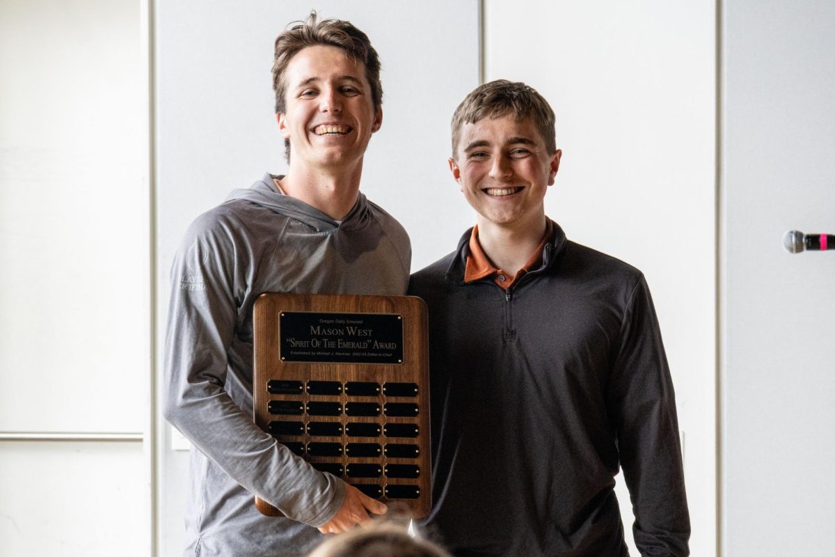Mason West Spirit of the Emerald Award 2026 Owen Murray