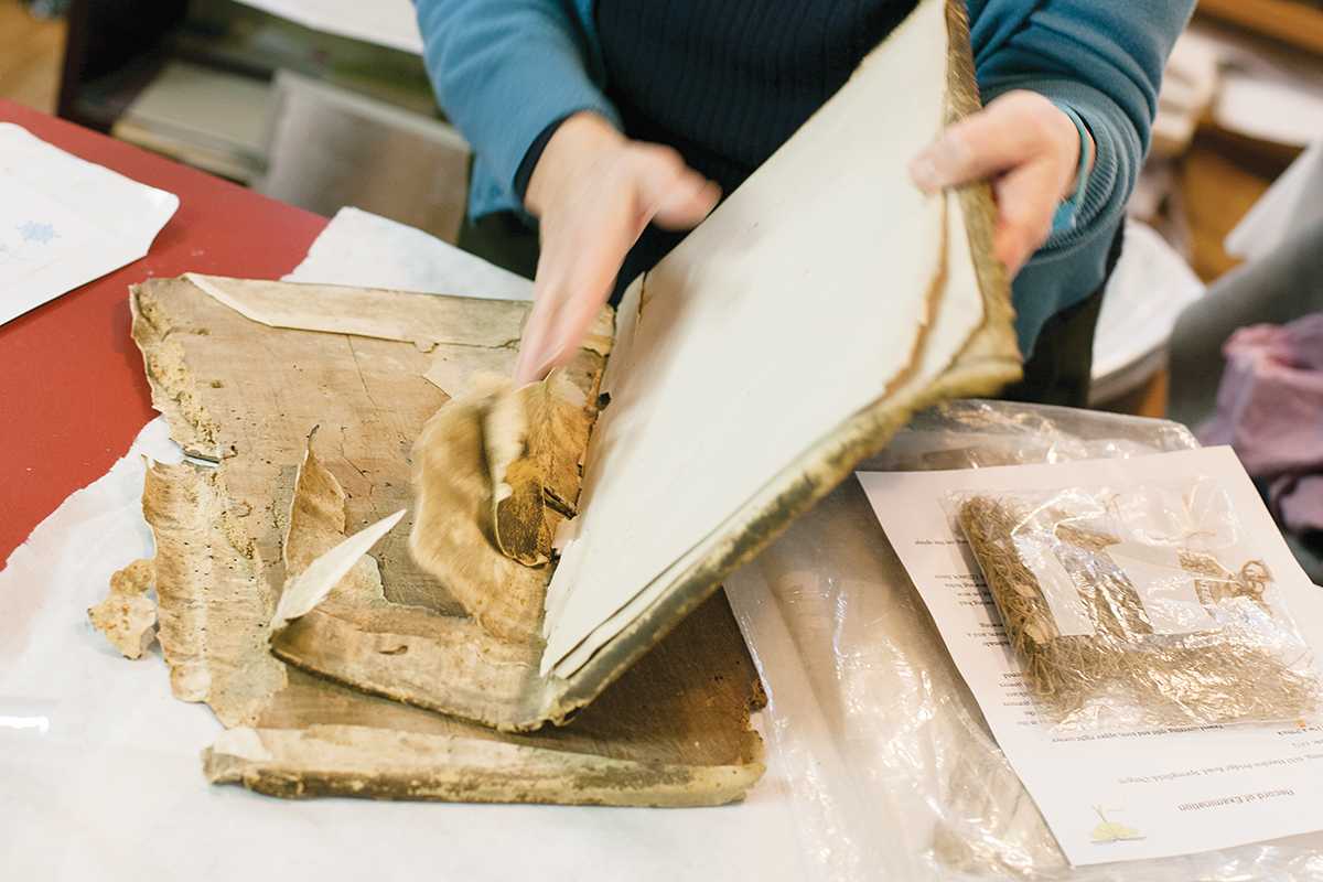 One Northwest book conservator preserves historic documents, antique books, and family heirlooms, to link the present with the past.