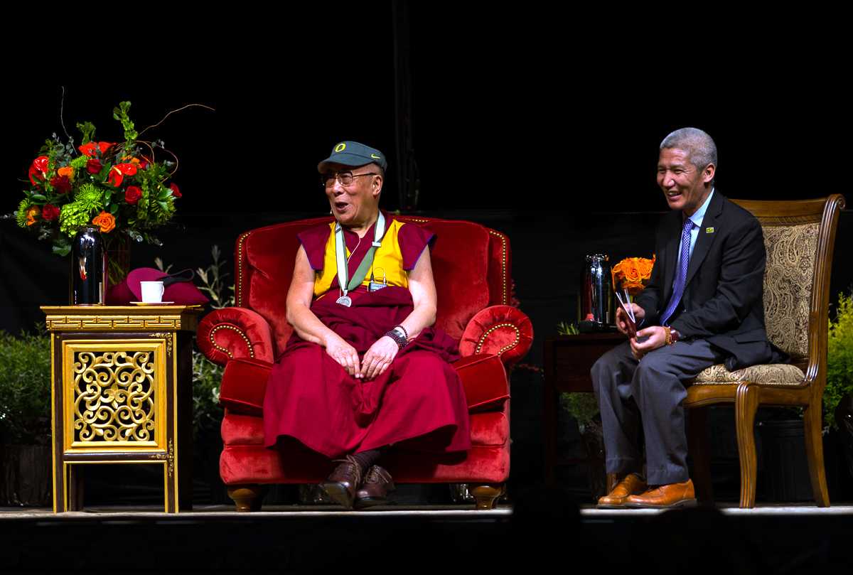 Seeking Reality: The Dalai Lama Visits the UO