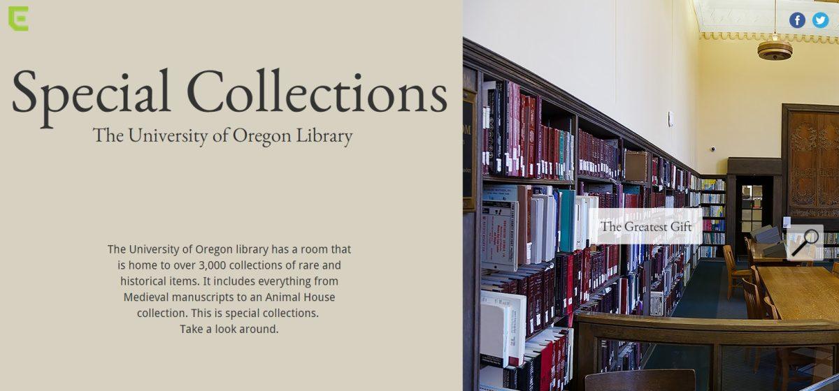 There&#8217;s a lot of really cool stuff in the University of Oregon libraries&#8217; special collections. From medieval manuscripts,&#160;Animal House memorabilia, they&#8217;ve got more than 3,000 unique pieces that flesh out the UO&#8217;s history.