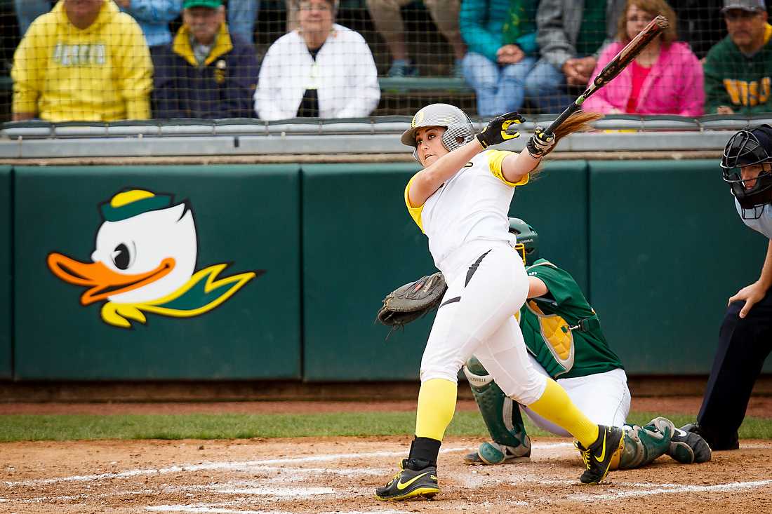 Friday at Howe field, North Dakota State&#160;made No. 2 Oregon&#8217;s path to the Eugene regional championship rockier than expected. The Oregon lineup didn&#8217;t have a hit through three innings and pitcher Cheridan Hawkins gave up a sixth inning two-run home run to Logan Moreland to shorten Oregon&#8217;s lead to one &#8230;