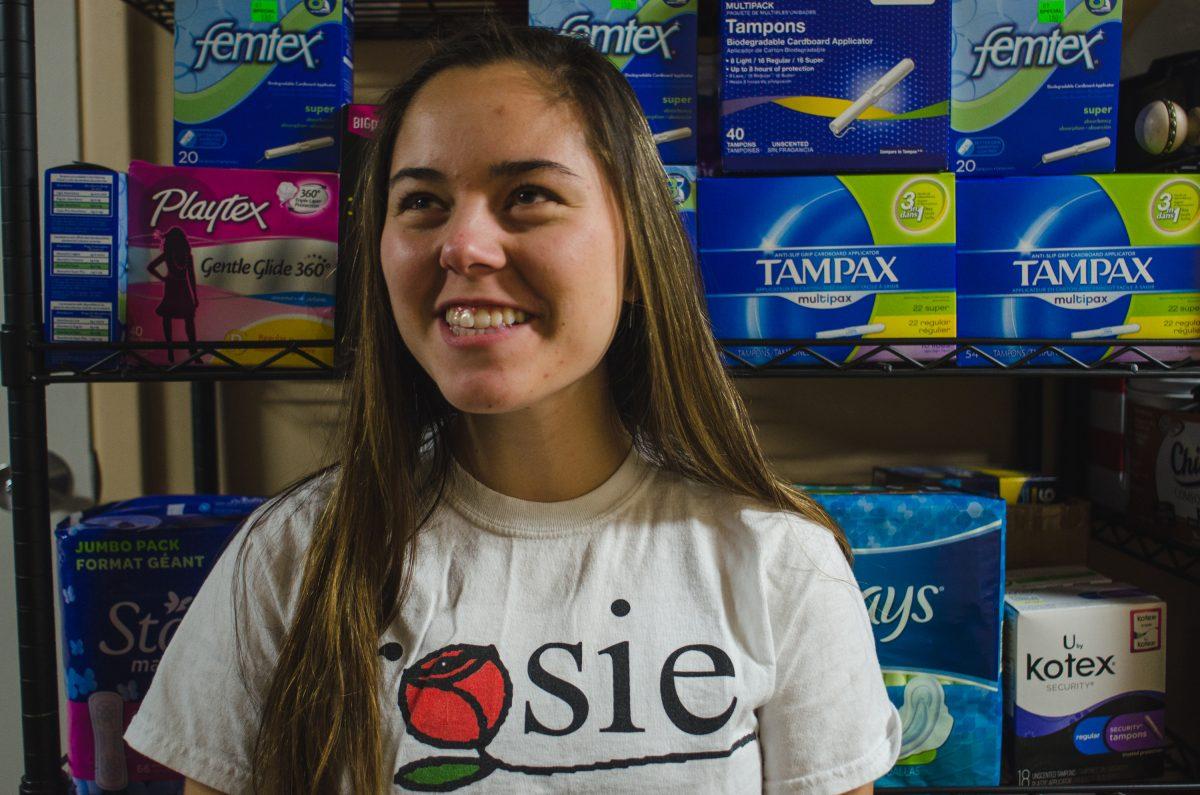 With help from the Rosie Project, women in poverty get access to much needed feminine hygiene products.