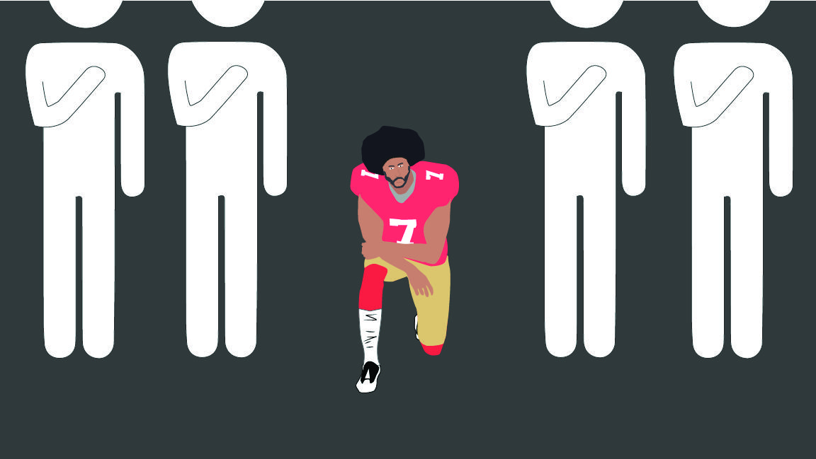 Kneeling during the national anthem is an attention-grabbing form of protest. Started by NFL player Colin Kaepernick, kneeling is a protest against the police shootings of black Americans Alton Sterling&#160;and&#160;Philando Castile&#160;in July. Since Kaepernick&#8217;s kneeling was recognized by the media earlier this month, there has been much debate on whether &#8230;