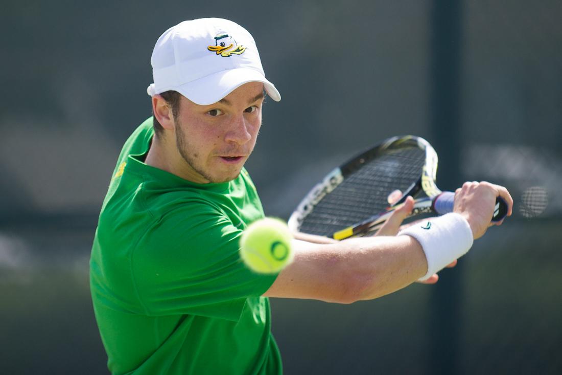 Finals matches in tennis always bring a sense of urgency. For Jayson Amos and Simon Stevens, however, Monday&#8217;s doubles final in Berkeley, California, in the USTA/ITA Northwest Regional Championships brought extra motivation. The two played for a in the ITA National Indoor Championships in New York, but&#160;came up just short, &#8230;