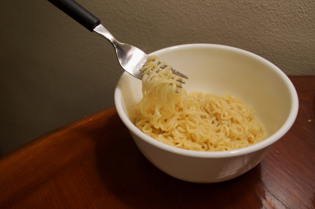 Ramen noodles are one of the easiest meals for college students to make, and they can be elevated in just a few easy steps. (Leanne Harloff/Emerald)