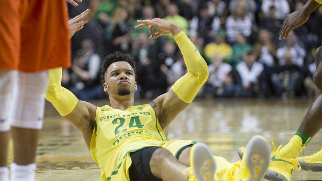 No. 10 Oregon (19-2, 8-0) continued its domination of Utah (14-6, 5-3) on Thursday night, outlasting the Utes, 73-67 for their 17th straight win. Dillon Brooks, who was a gametime decision, finished with 19 points to help the Ducks move to 8-0 in conference play. What started as a back-and-forth &#8230;