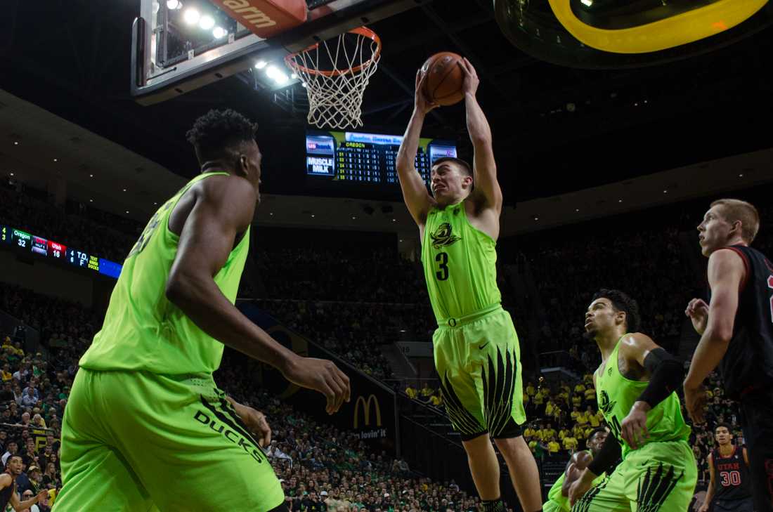 <p>Oregon sophomore and team USA’s Payton Pritchard and incoming freshman and Canada’s forward Abu Kigab were named to the 2017 FIBA Under-19 World Cup All-Star Team. Kigab was one of the top performers in the tournament because he averaged a double-double with 14.7 points, 10.6 rebounds and 2.3 assists. In …</p>