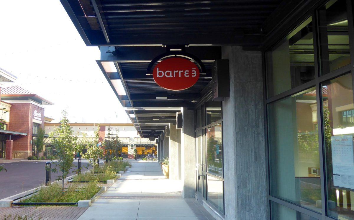 Barre3 is located in Oakway Center&#8217;s newest addition, where newdining, stores and a Hyatt have all been added. (Julia Taylor/Emerald)