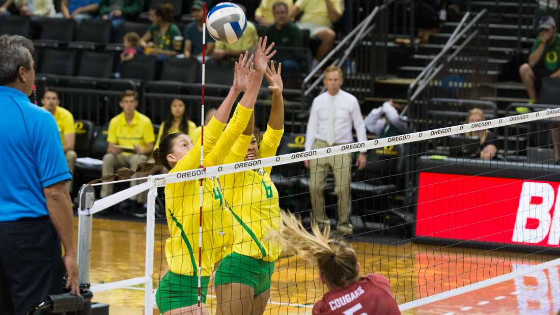 The No. 14 Oregon Ducks concluded the 2017 Oregon Classic with a dominant win, defeating the Northern Illinois Huskies 3-0 on Saturday at Matt Knight Arena. The game was a stark change from the Ducks&#8217; Friday night nail-biter against Loyola Marymount. The Ducks were dominant from the first serve, cruising &#8230;