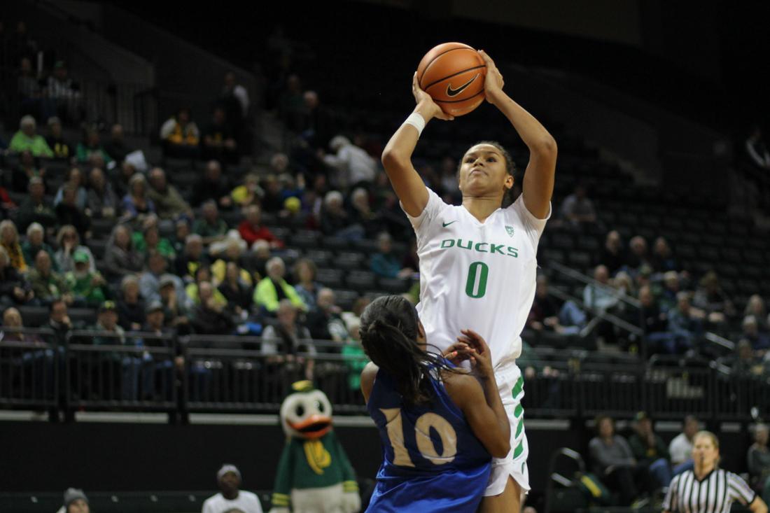 Oregon women&#8217;s basketball took care of business with an 87-45 win over the Hampton Lady Pirates Tuesday night at Matthew Knight Arena. Despite missing one of their key players in Ruthy Hebard due to a lower leg injury, the Ducks adapted to remain undefeated at home in 2017, and bring &#8230;