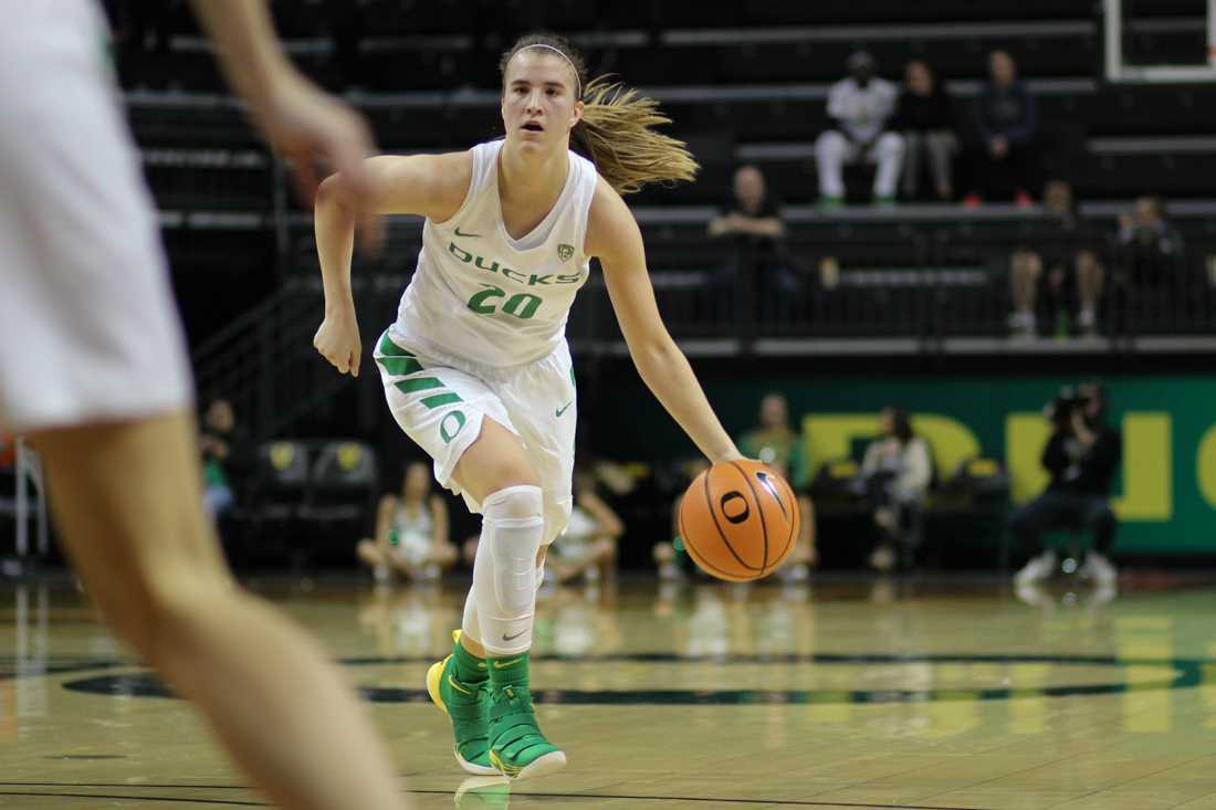 If you thought that the Ducks might come out with some rust in their first game in seven days, you&#8217;d be sorely mistaken. Especially when Sabrina Ionescu is steering the ship. Oregon&#8217;s attention was shifted toward the classroom over the past week for final exams. Even so, Ionescu and the &#8230;