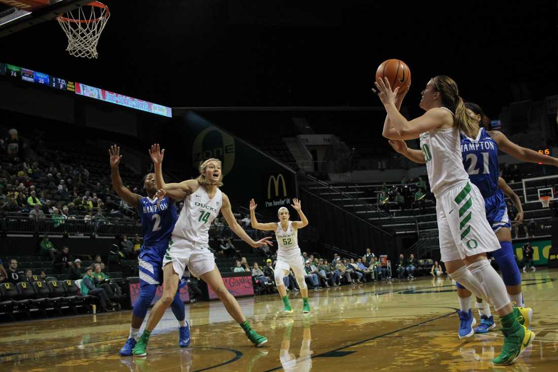 Another game, another record for Sabrina Ionescu. In Saturday&#8217;s 114-87 win over Weber State, Ionescu tied Oregon&#8217;s single-game assist record with 14. Her performance once again showed just how valuable she is for the team. &#8220;I didn&#8217;t even know about this record, to be honest,&#8221; Ionescu said. &#8220;So I had &#8230;