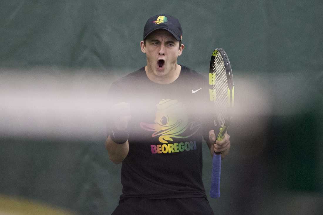 Oregon men&#8217;s tennis had a dominant Saturday defeating both Northern Arizona and Gonzaga 4-0 in their second doubleheader of the spring. Oregon vs Northern Arizona In the front end of Saturday&#8217;s doubleheader, the Ducks&#8217; cruised to a quick 4-0 victory over Northern Arizona. Head coach Nils Schyllander played his collegiate &#8230;