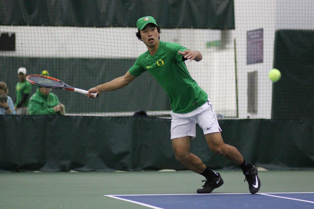 In two prior instances this season, the Ducks had their match decided in a third set decision. Oregon lost both matches. Third time&#8217;s the charm. With Saturday&#8217;s match at Washington tied 3-3, freshman Riki Oshima pulled off arguably his biggest win since arriving to Oregon to give the Ducks a &#8230;