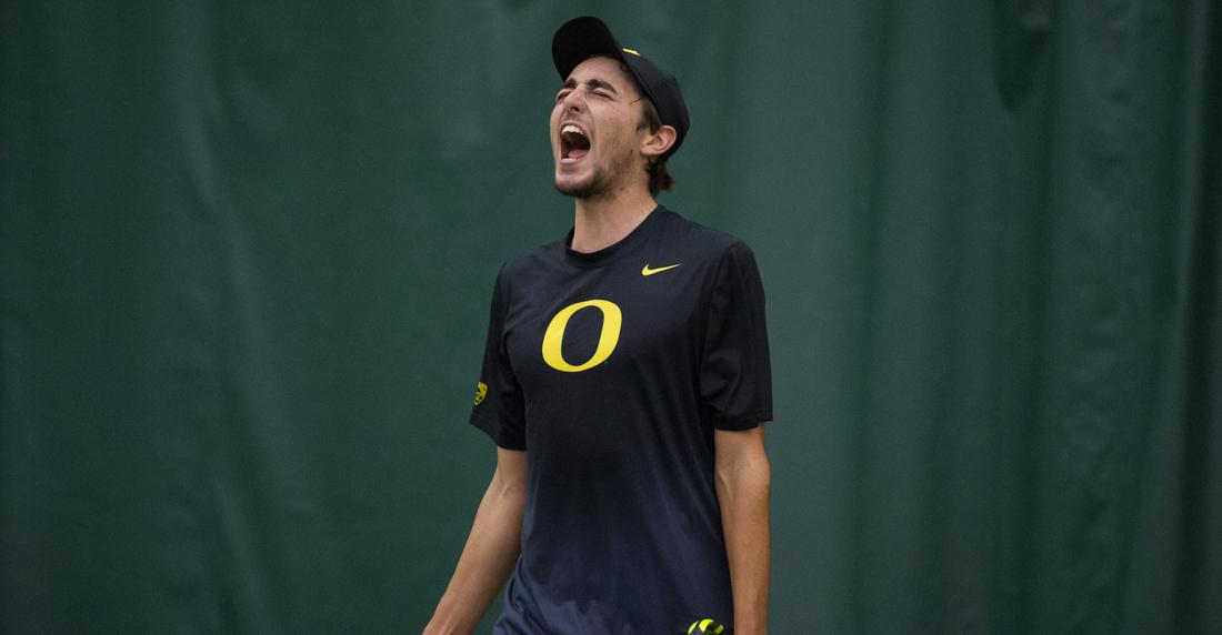 After the Oregon men&#8217;s tennis team&#8217;s Senior Day victory over Arizona, attention immediately switched toward its last three Pac-12 matches. Essentially controlling their own destiny, the Ducks needed a win Saturday over Utah in order to achieve their postseason goals. &#8220;[The players] know what they need to do,&#8221; head coach &#8230;