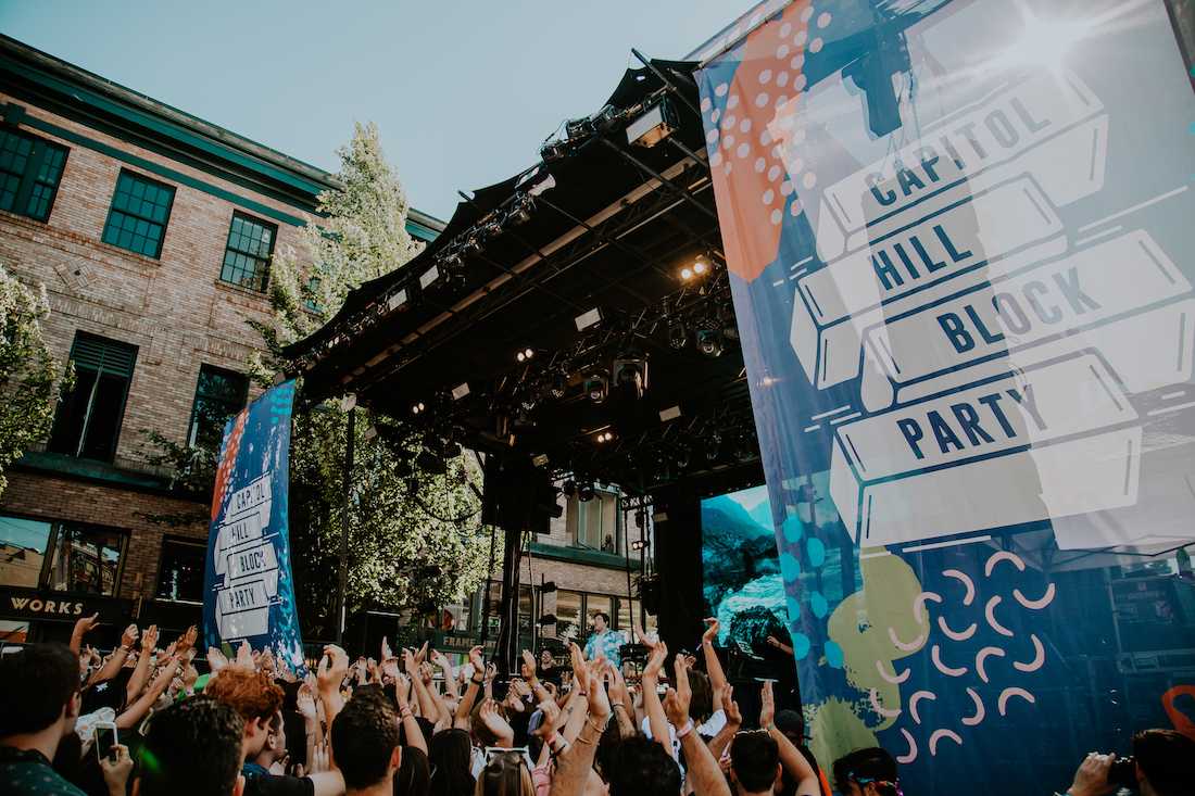 The 2019 Capitol Hill Block Party takes place in the heart of Seattle on July 19-21, 2019. (Sarah Northrop)