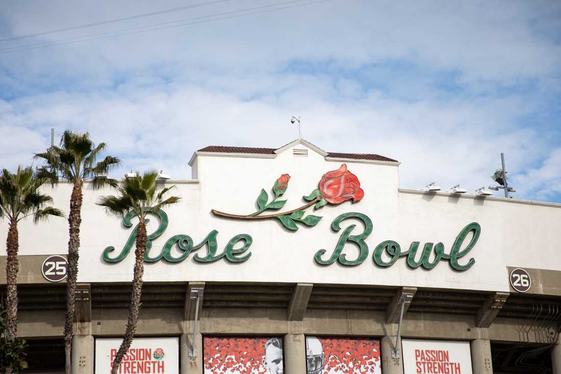 The Oregon Ducks versus Wisconsin Badgers 2020 Rose Bowl will take place on Jan. 1, 2020. (Maddie Knight/Emerald)