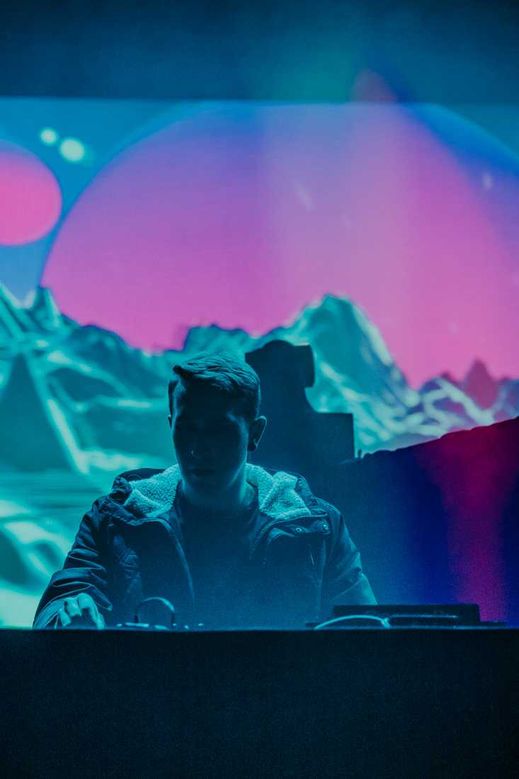 William Black opens for ILLENIUM. EDM producer ILLENIUM brings his "Ascend" tour to the VMC in Portland, Ore. on Dec. 1, 2019. (Sarah Northrop)