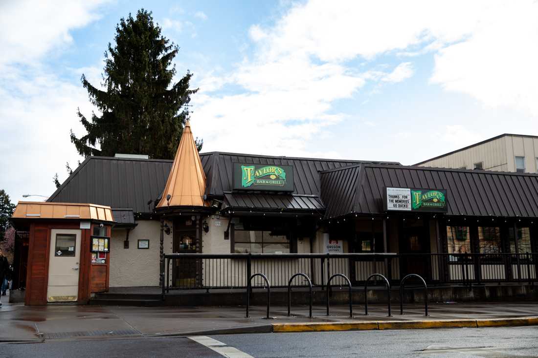 After over 42 complaints were filed against Taylor&#8217;s for misconduct on the premises between 2017 and 2019, the Oregon Liquor Control Commission voted not to renew Taylor&#8217;s license to sell liquor. (Maddie Knight/Emerald)