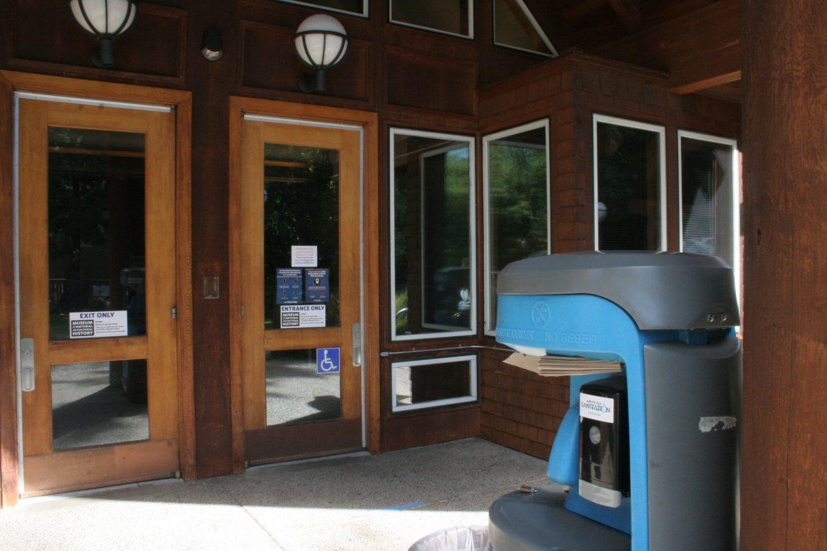 The Museum of Natural and Cultural History reopened August 5 and has undergone noticeable changes since it closed to the public in March. (Duncan Baumgarten/Daily Emerald)