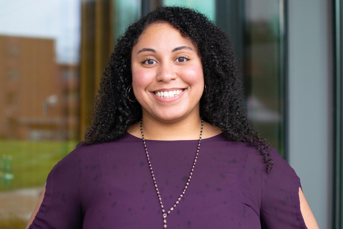 Melissa Barnes, M.S. Doctoral Candidate &#160;Department of Psychology, partnered with UO psychology professors on a written manuscript about sorority and fraternity members facing an increased risk of sexual assault. (Kimberly Harris/Emerald)