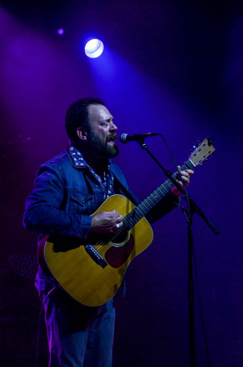 Baltimore&#160;Singer-songwriter, Cris Jacobs opens for&#160;The Infamous Stringdusters. The Infamous Stringdusters perform at McDonald Theater in Eugene,&#160;Ore., on Nov. 9, 2023. (Kai Kanzer/ Emerald)