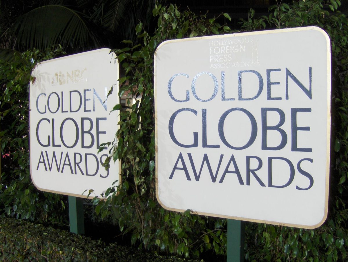 "Golden Globe Awards signs" by&#160;Peter Dutton from Forest Hills, Queens, USA&#160;is licensed under&#160;CC BY 2.0.